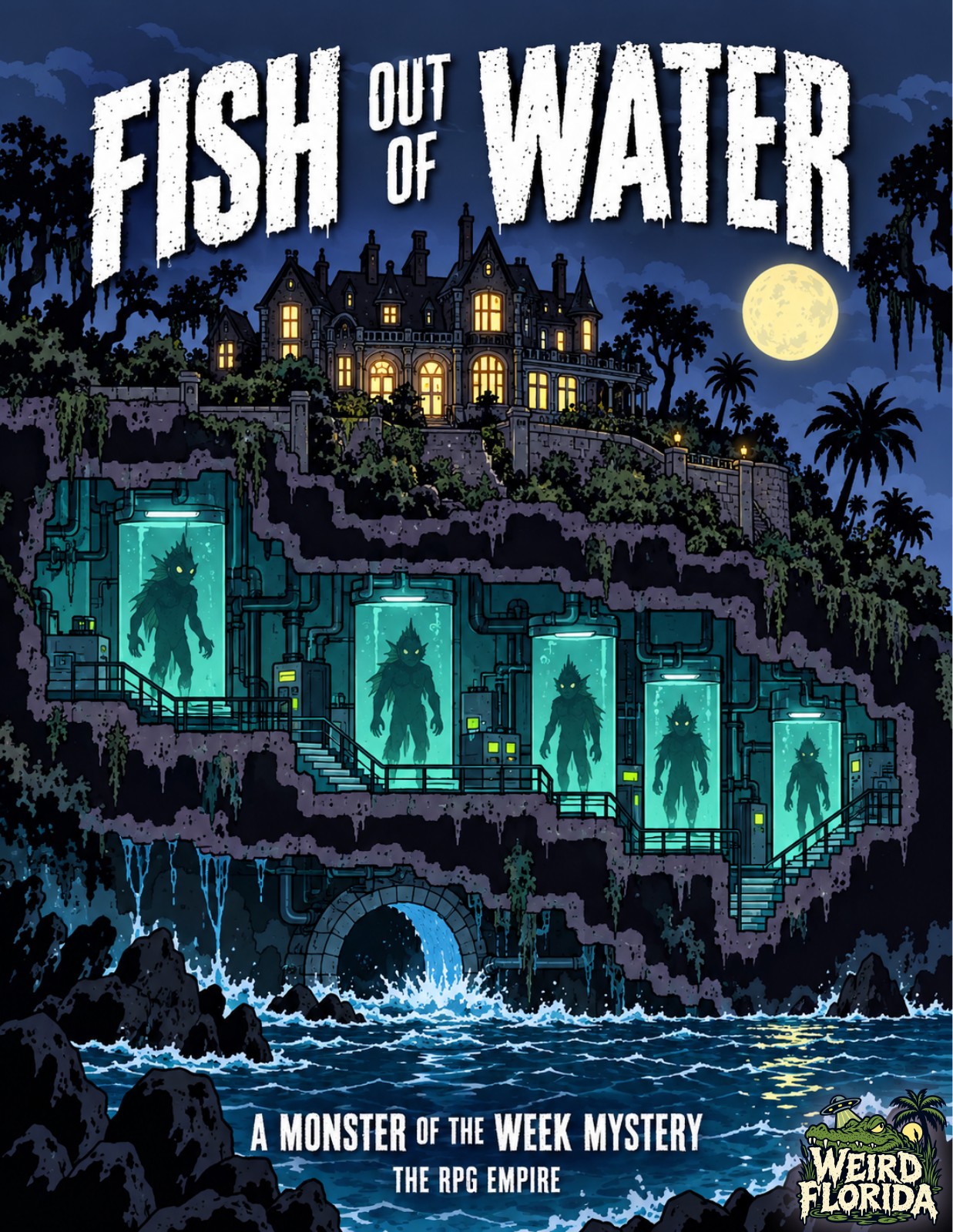 Fish Out of Water Weird Florida deluxe cover